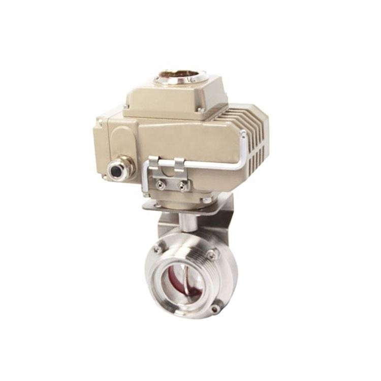 Electric Actuated Sanitary Valve