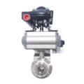 Pneumatic Actuator with Limit Switch and Solenoid