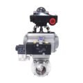 Pneumatic Actuator with Limit Switch and Solenoid