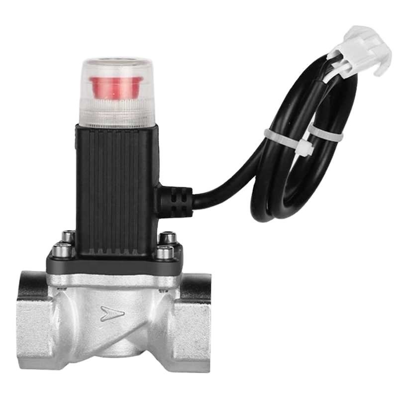 Solenoid Valve with Manual Reset