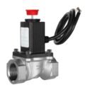 Solenoid Valve with Manual Reset